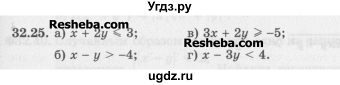 ГДЗ (Задачник) по алгебре 11 класс (Учебник, Задачник ) Мордкович А.Г. / § 32 номер / 32.25