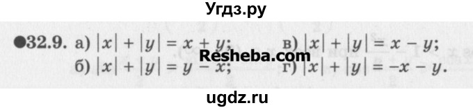 ГДЗ (Задачник) по алгебре 11 класс (Учебник, Задачник ) Мордкович А.Г. / § 32 номер / 32.9