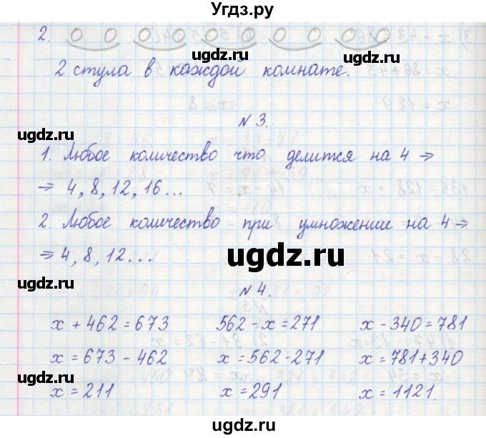 ГДЗ (Решебник) по математике 2 класс (рабочая тетрадь) Захарова О.А. / часть 2. страница / 40(продолжение 2)