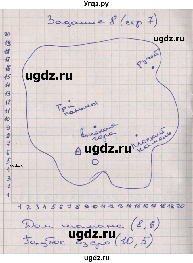 ГДЗ (Решебник) по математике 2 класс (рабочая тетрадь) Захарова О.А. / часть 3. страница / 7(продолжение 4)