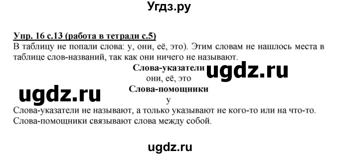 ГДЗ (Решебник) по русскому языку 1 класс (рабочая тетрадь) Соловейчик М.С. / страница / 5