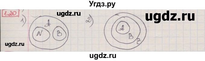 ГДЗ (Решебник) по алгебре 8 класс Мерзляк А.Г. / § 1 / 1.20