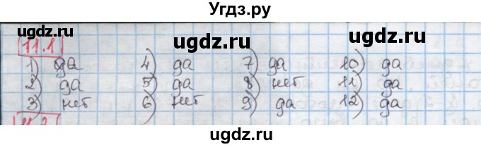 ГДЗ (Решебник) по алгебре 8 класс Мерзляк А.Г. / § 11 / 11.1