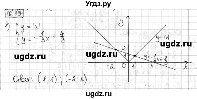 ГДЗ (Решебник) по алгебре 8 класс Мерзляк А.Г. / § 16 / 16.39
