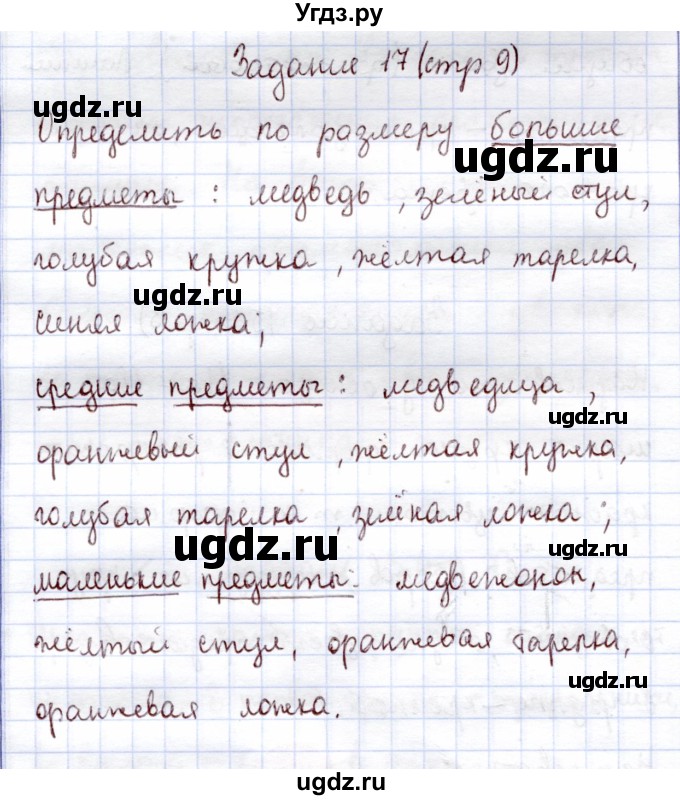 ГДЗ (Решебник) по информатике 1 класс Горячев А.В. / раздел 1 / задание / 17