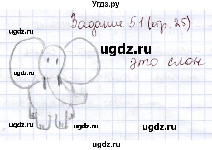 ГДЗ (Решебник) по информатике 1 класс Горячев А.В. / раздел 1 / задание / 51