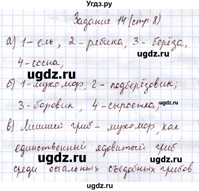 ГДЗ (Решебник) по информатике 1 класс Горячев А.В. / раздел 3 / задание / 14