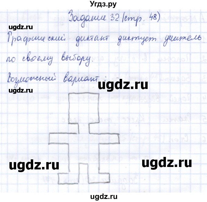 ГДЗ (Решебник) по информатике 2 класс Горячев А.В. / раздел 2 / 32