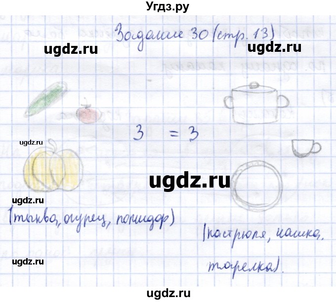 ГДЗ (Решебник) по информатике 2 класс Горячев А.В. / раздел 3 / 30