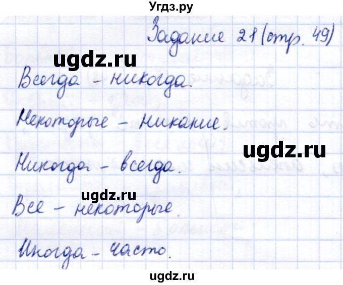 ГДЗ (Решебник) по информатике 2 класс Горячев А.В. / раздел 4 / 21