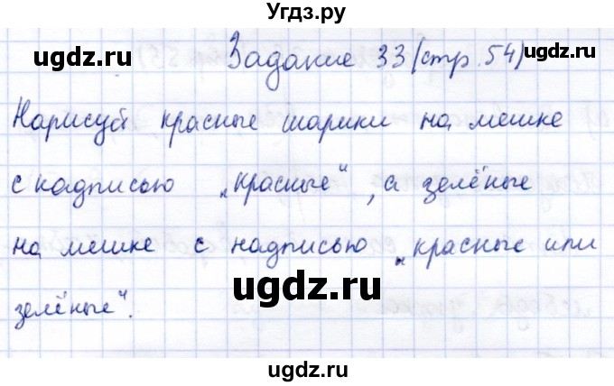 ГДЗ (Решебник) по информатике 2 класс Горячев А.В. / раздел 4 / 33