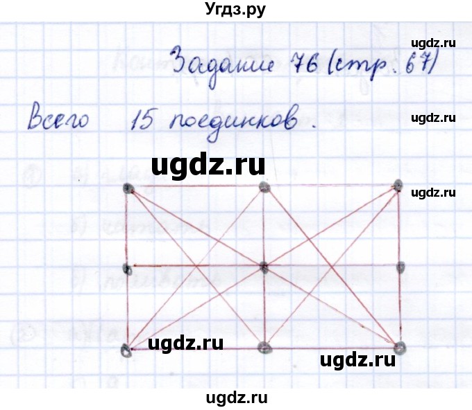 ГДЗ (Решебник) по информатике 2 класс Горячев А.В. / раздел 4 / 76