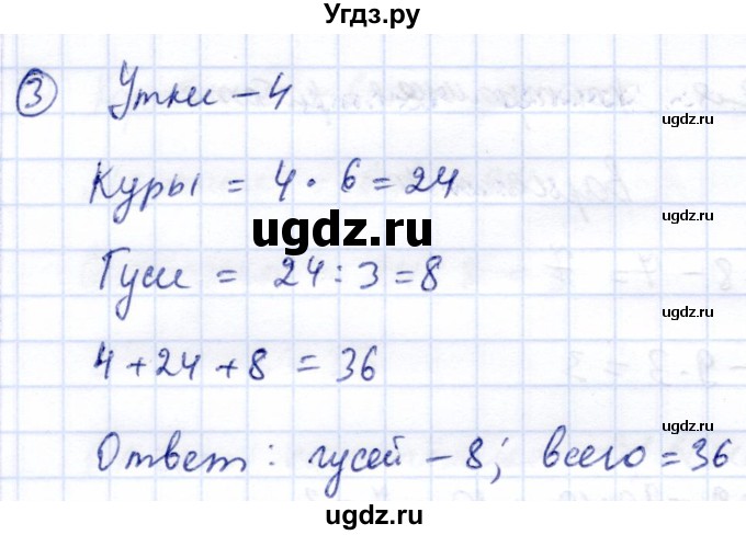 ГДЗ (Решебник) по информатике 2 класс Горячев А.В. / контрольные работы / итоговая работа / вариант 4 / 3