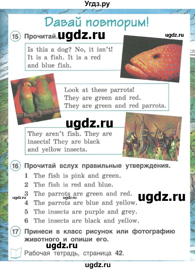 ГДЗ (Учебник) по английскому языку 2 класс Комарова Ю.А. / страница / 57