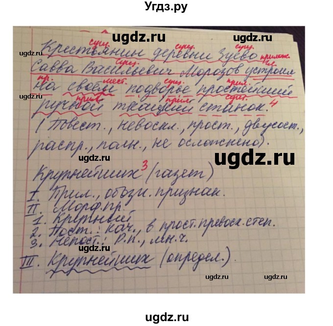 ГДЗ (Решебник к учебнику 2016) по русскому языку 6 класс Рыбченкова Л.М. / упражнение / 304(продолжение 2)