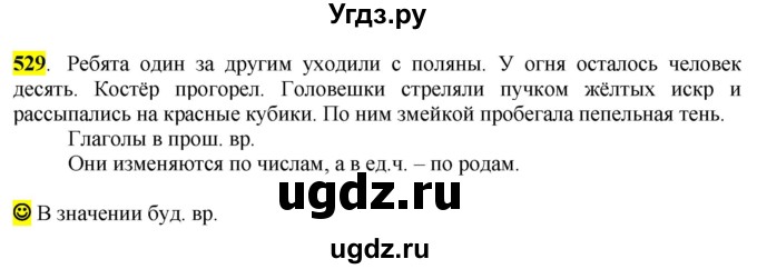 ГДЗ (Решебник к учебнику 2016) по русскому языку 6 класс Рыбченкова Л.М. / упражнение / 529