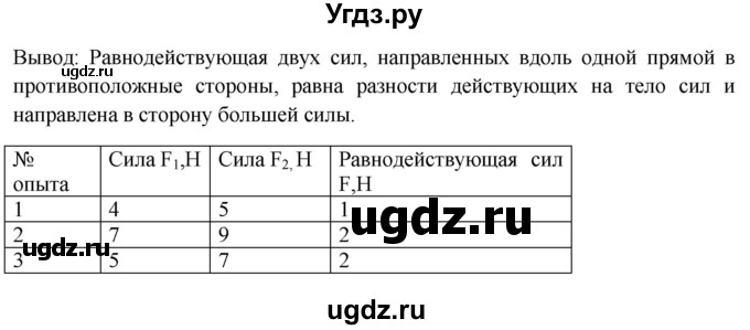 ГДЗ (Решебник) по физике 7 класс (рабочая тетрадь) Н.С. Пурышева / упражнение / 118(продолжение 2)