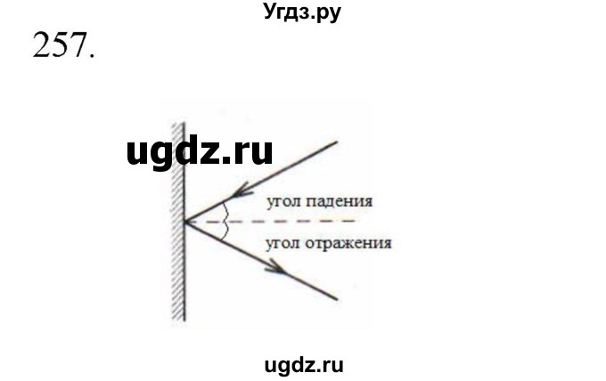 ГДЗ (Решебник) по физике 7 класс (рабочая тетрадь) Н.С. Пурышева / упражнение / 257