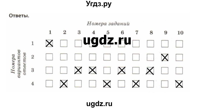 ГДЗ (Решебник) по физике 7 класс (рабочая тетрадь) Н.С. Пурышева / тест 3. вариант / 2(продолжение 2)