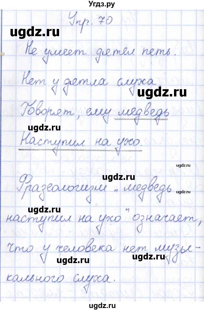 ГДЗ (Решебник №3) по русскому языку 3 класс (рабочая тетрадь) Канакина В.П. / часть 1. страница / 30(продолжение 3)