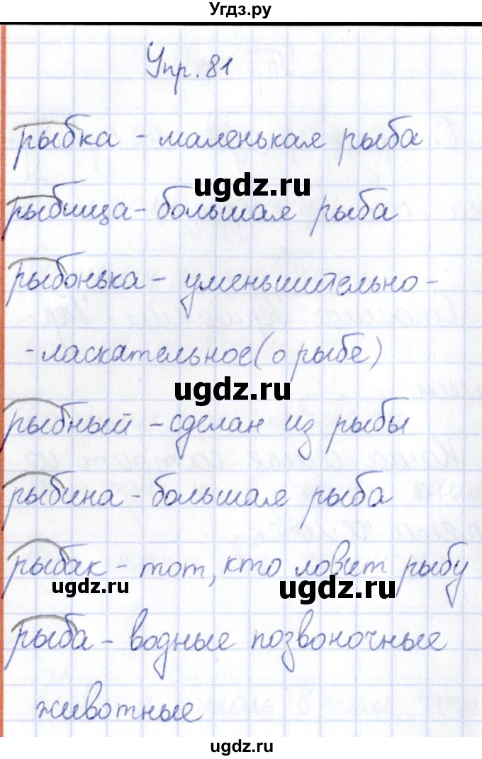 ГДЗ (Решебник №3) по русскому языку 3 класс (рабочая тетрадь) Канакина В.П. / часть 1. страница / 35