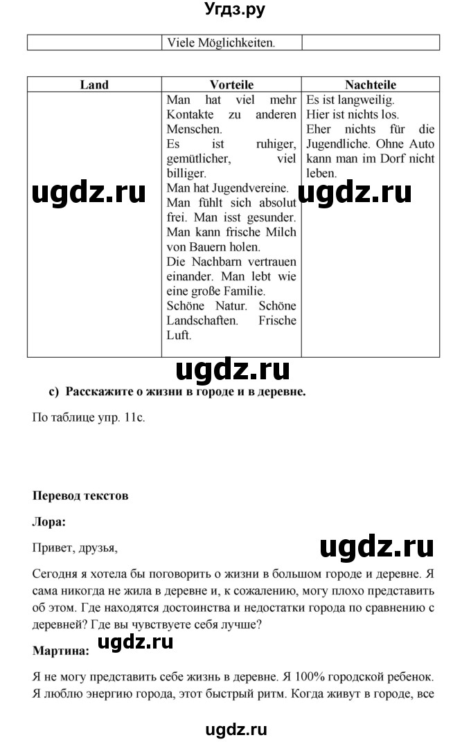 ГДЗ (Решебник к учебнику Wunderkinder) по немецкому языку 7 класс Радченко О.А. / страница / 166(продолжение 2)