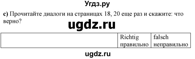 ГДЗ (Решебник к учебнику Wunderkinder Plus) по немецкому языку 7 класс Радченко О.А. / страница / 21