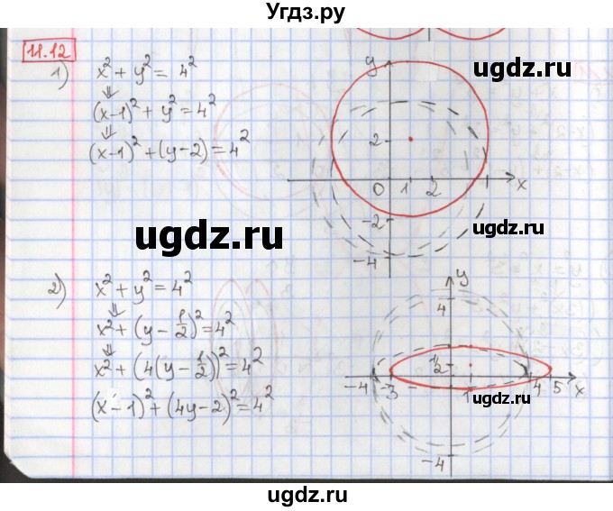 ГДЗ (Решебник к учебнику 2017) по алгебре 9 класс Мерзляк А.Г. / § 11 / 11.12