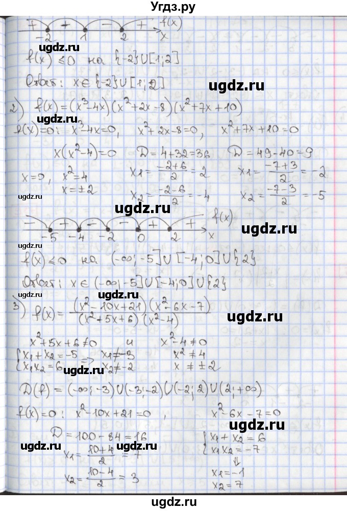 ГДЗ (Решебник к учебнику 2017) по алгебре 9 класс Мерзляк А.Г. / § 9 / 9.14(продолжение 2)