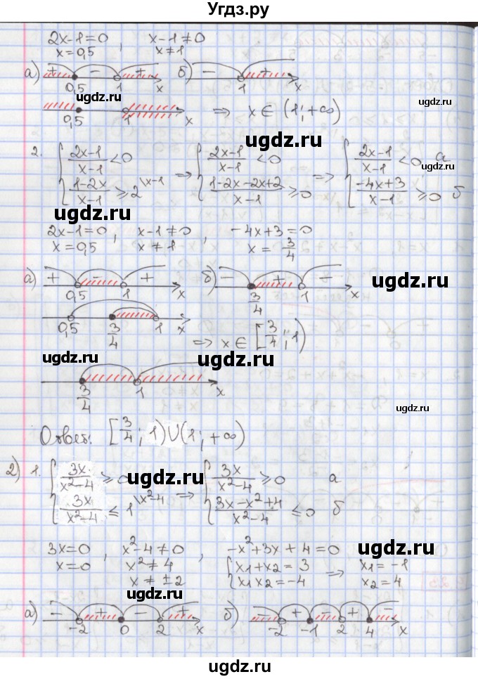 ГДЗ (Решебник к учебнику 2017) по алгебре 9 класс Мерзляк А.Г. / § 9 / 9.23(продолжение 2)