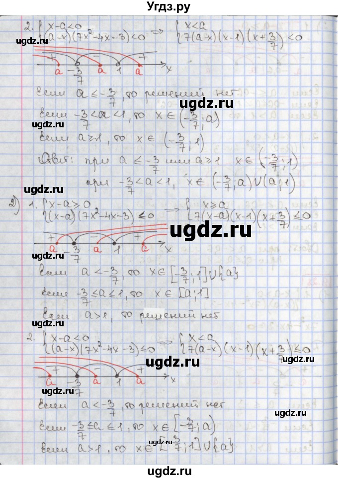 ГДЗ (Решебник к учебнику 2017) по алгебре 9 класс Мерзляк А.Г. / § 9 / 9.28(продолжение 2)