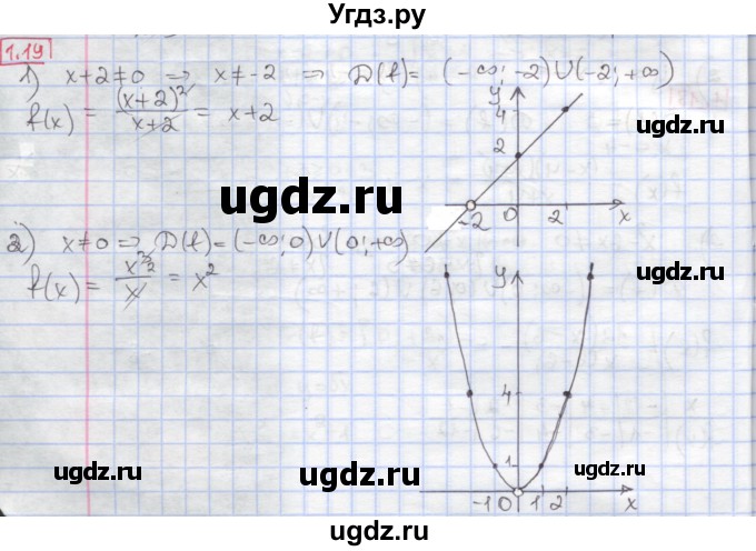 ГДЗ (Решебник к учебнику 2020) по алгебре 9 класс Мерзляк А.Г. / § 1 / 1.19