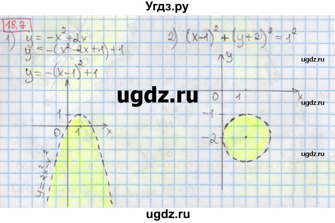 ГДЗ (Решебник к учебнику 2020) по алгебре 9 класс Мерзляк А.Г. / § 15 / 15.7