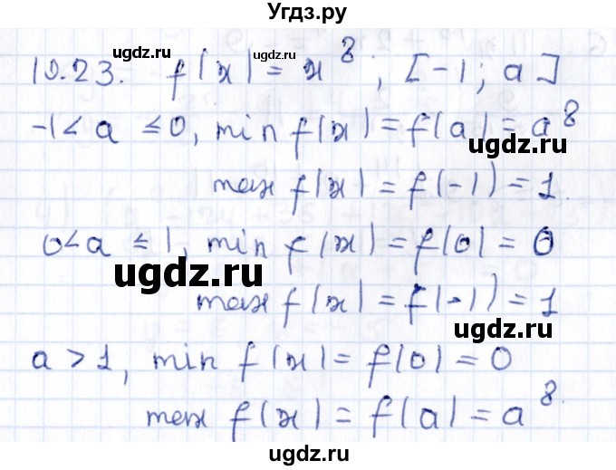 ГДЗ (Решебник к учебнику 2020) по алгебре 9 класс Мерзляк А.Г. / § 19 / 19.23