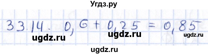 ГДЗ (Решебник к учебнику 2020) по алгебре 9 класс Мерзляк А.Г. / § 33 / 33.14