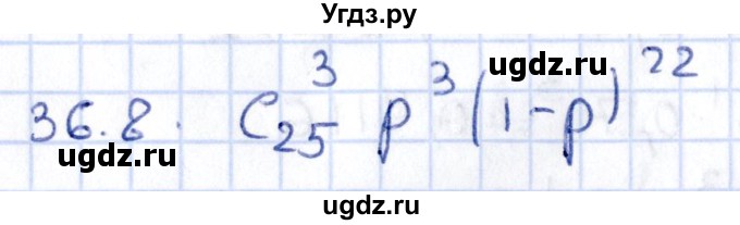 ГДЗ (Решебник к учебнику 2020) по алгебре 9 класс Мерзляк А.Г. / § 36 / 36.8
