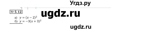 ГДЗ (Решебник к учебнику 2020) по алгебре 9 класс Мерзляк А.Г. / § 5 / 5.12