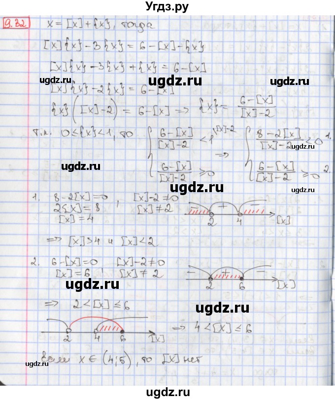 ГДЗ (Решебник к учебнику 2020) по алгебре 9 класс Мерзляк А.Г. / § 9 / 9.32
