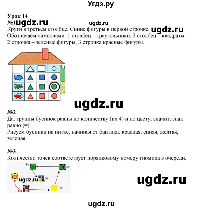 ГДЗ (Решебник 2022) по математике 1 класс (рабочая тетрадь) Петерсон Л.Г. / часть 1. страница / 24