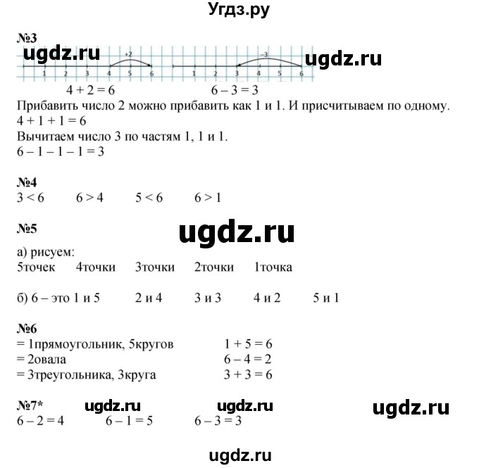 ГДЗ (Решебник 2022) по математике 1 класс (рабочая тетрадь) Петерсон Л.Г. / часть 1. страница / 55