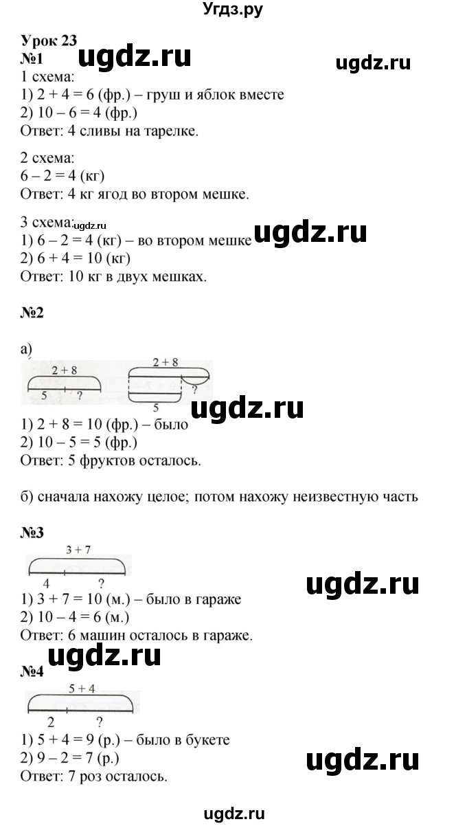 ГДЗ (Решебник 2022) по математике 1 класс (рабочая тетрадь) Петерсон Л.Г. / часть 3. страница / 30