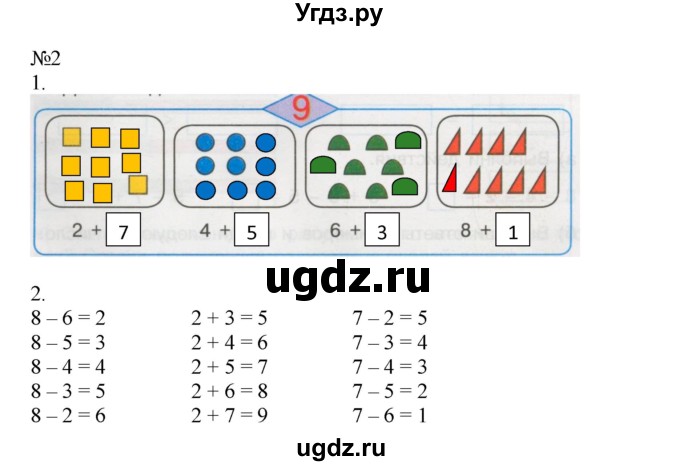 ГДЗ (Решебник 2016) по математике 1 класс (рабочая тетрадь) Петерсон Л.Г. / часть 2. страница / 28(продолжение 2)