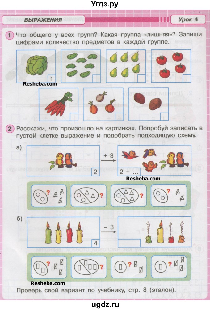 Запиши код рисунка