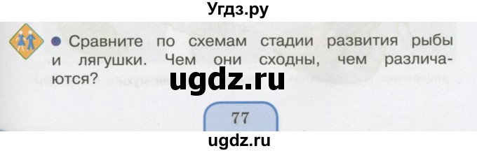 ГДЗ (Учебник 2014) по окружающему миру 3 класс О.Т. Поглазова / часть 2. страница / 77