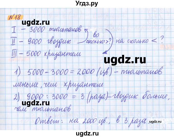 ГДЗ (Решебник №1 к учебнику 2020) по математике 5 класс Герасимов В.Д. / глава 1. упражнение / 18