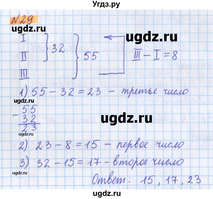 ГДЗ (Решебник №1 к учебнику 2020) по математике 5 класс Герасимов В.Д. / глава 1. упражнение / 29