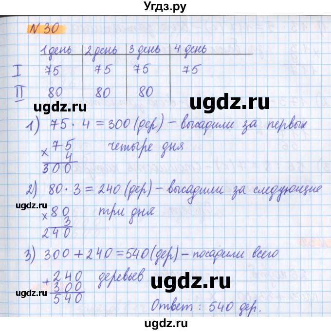 ГДЗ (Решебник №1 к учебнику 2020) по математике 5 класс Герасимов В.Д. / глава 1. упражнение / 30