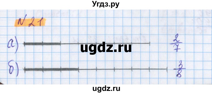 ГДЗ (Решебник №1 к учебнику 2017) по математике 5 класс Герасимов В.Д. / глава 3. упражнение / 21
