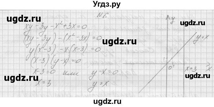 ГДЗ (Решебник) по алгебре 7 класс (дидактические материалы, к учебнику Мордкович) Попов М.А. / самостоятельная работа №31 / вариант 1 / 6