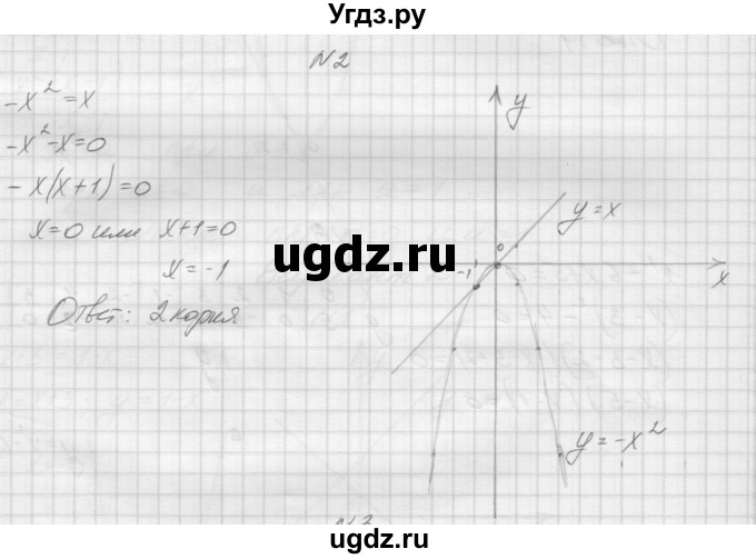 ГДЗ (Решебник) по алгебре 7 класс (дидактические материалы, к учебнику Мордкович) Попов М.А. / самостоятельная работа №37 / вариант 1 / 2